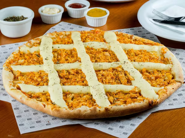 Combo Pizza Frango Catupiry +Refrigerante Guaraná Antarctica 1L