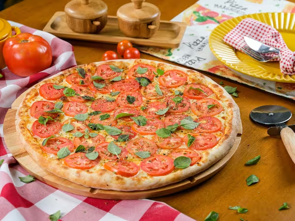 Combo Pizza Marguerita +Refrigerante Guaraná Antarctica 1L