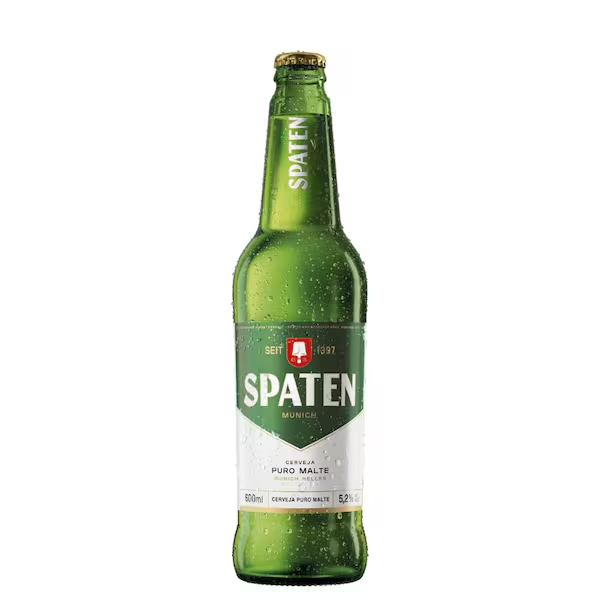 Cerveja Puro Malte Spaten 600ml Incluso Vasilhame